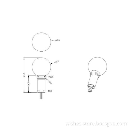 Bluetooth string lights bulbs